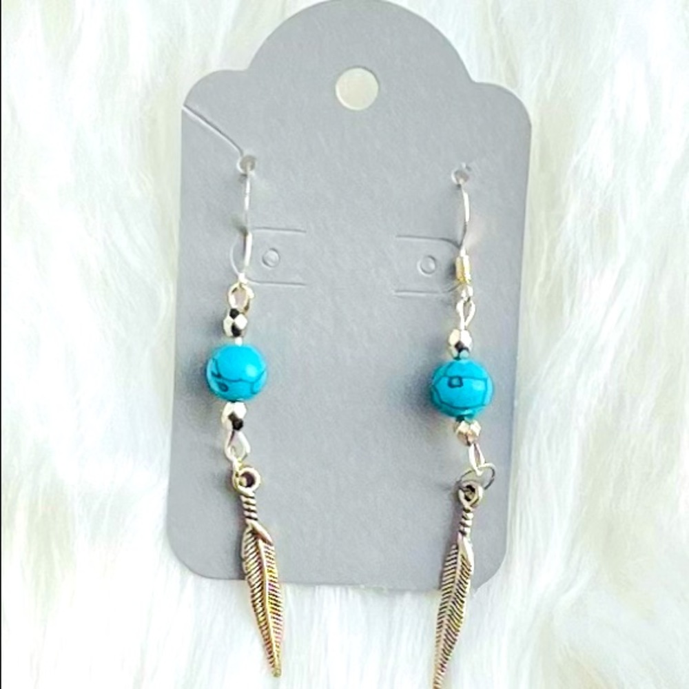 Handcrafted wire earrings